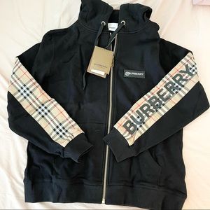 NEW WITH TAG BURBERRY FULL ZIP HOODIE